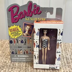 1995 Barbie Key Chain First & Original By Mattel 700-0